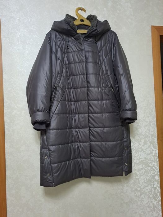Продам зимний плащ размер-58-60