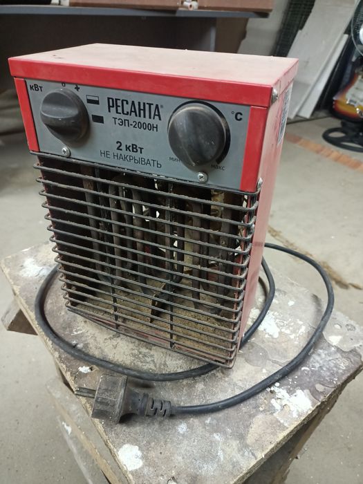 Продам тепловую электрическую пушку Ресанта