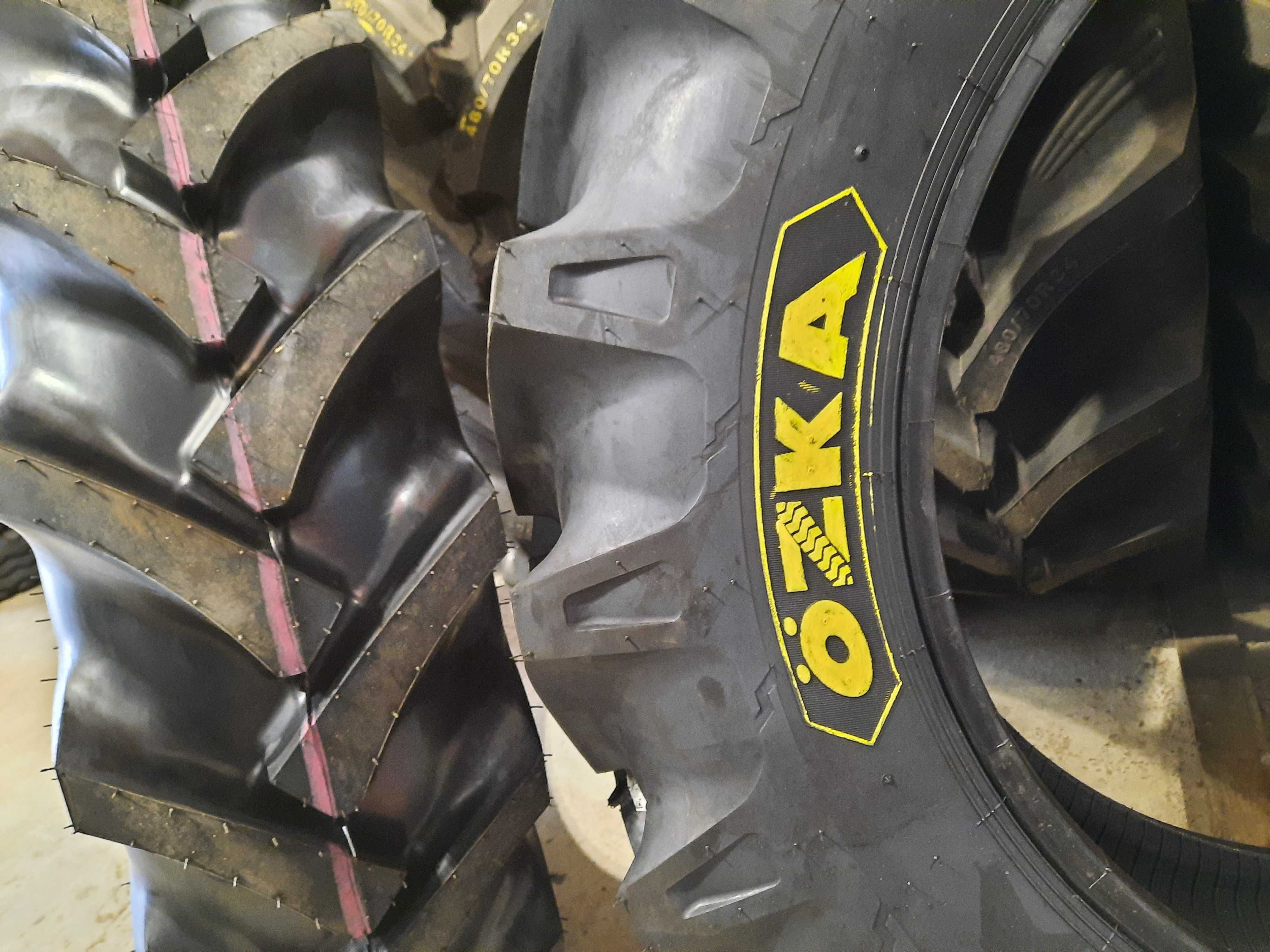 Cauciucuri 12.4-28 noi OZKA sau GALAXY Anvelope agricole tractor spate