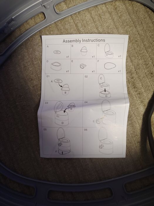 Toaleta portabila pentru bătrâni