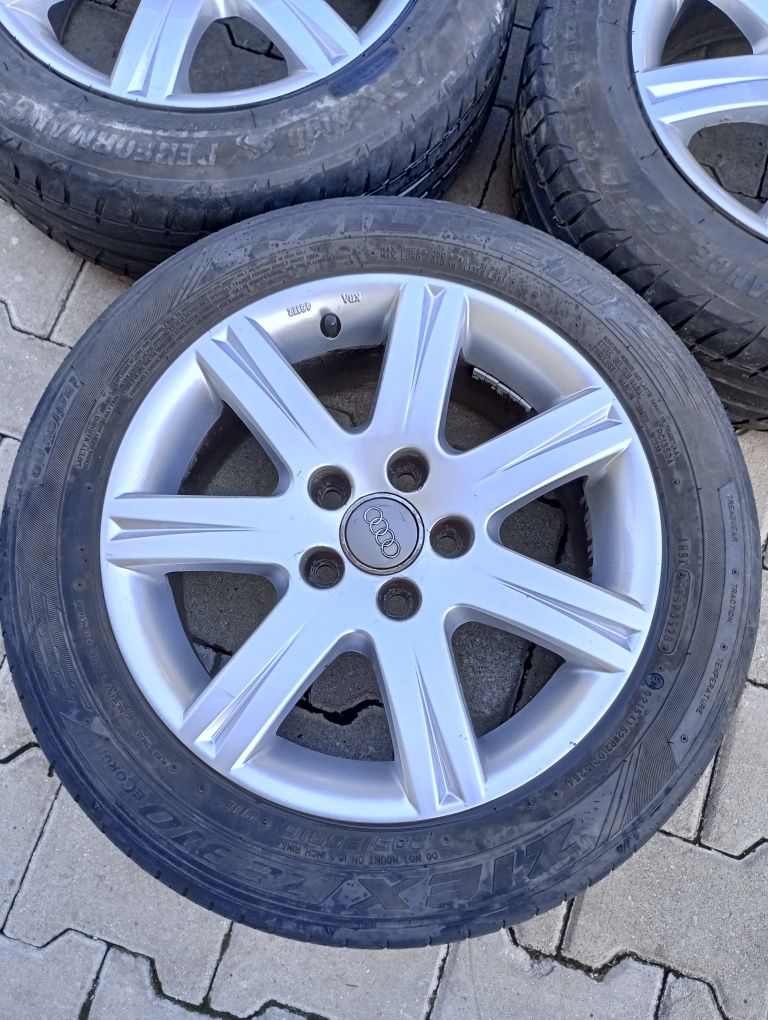 Jante aliaj 5x112 R16 originale audi A3 A4 A6 anvelope gratis 5mm