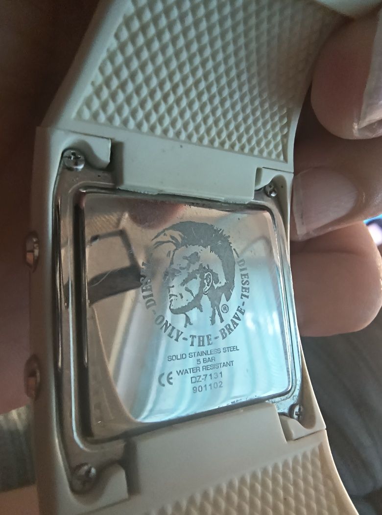 Мъжки часовник DIESEL бял