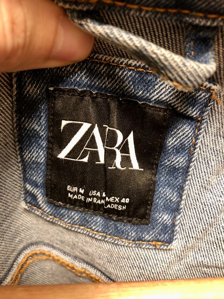 Джинсовка zara размер М