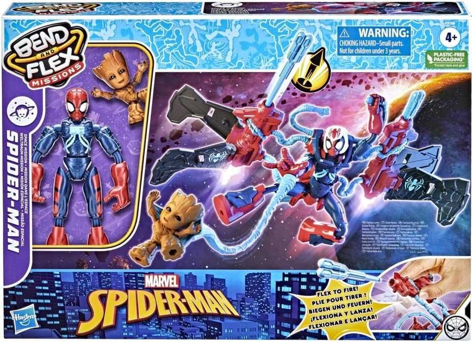 Спайдърмен Фигурка SpiderMan Bend and Flex Missions Hasbro Marvel