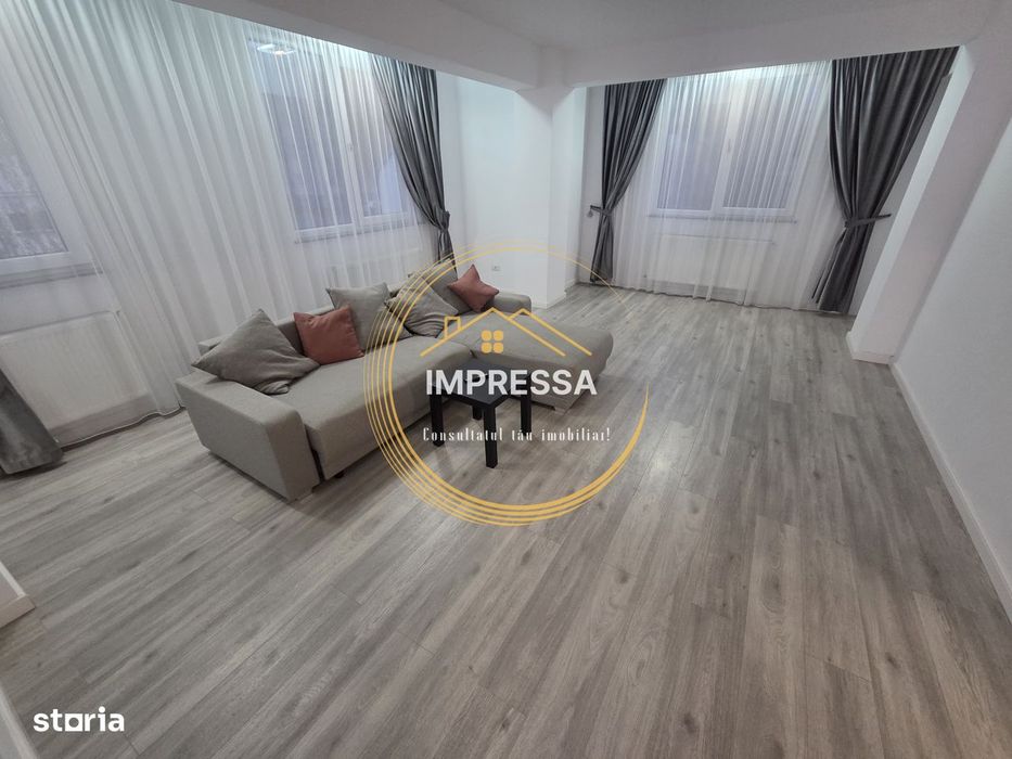 Pentru chirie apartament complet mobilat si utilat cu parcare