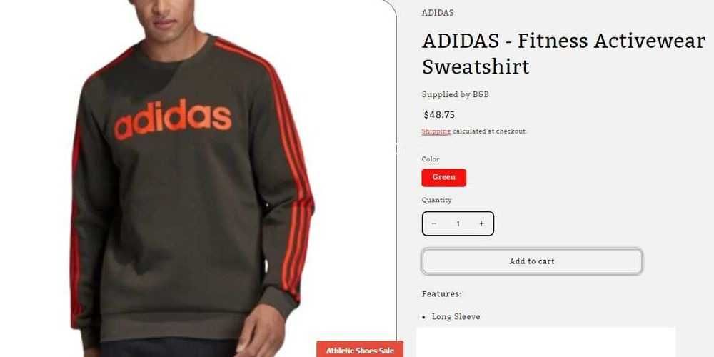 Bluza Adidas Olive Originala