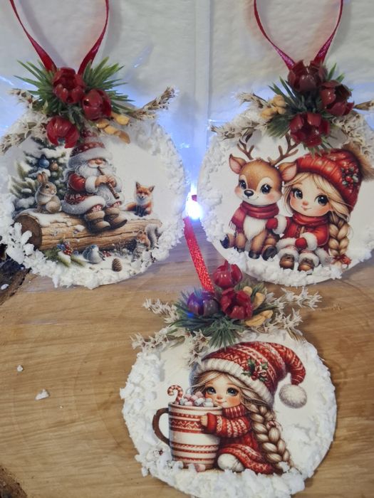 Коледна играчка за елха с късмет