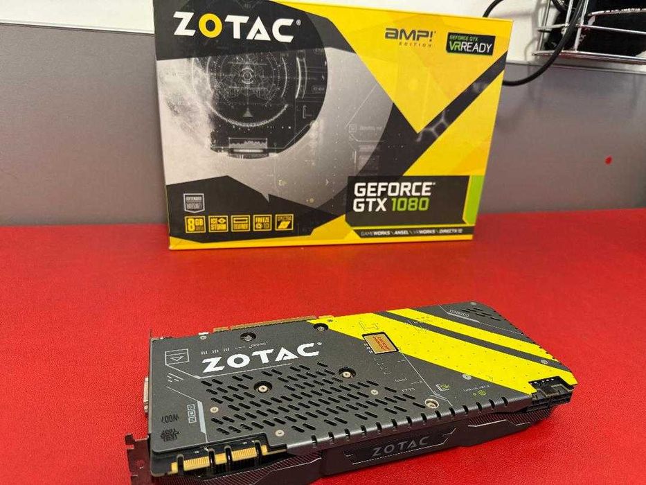 Zotac GTX 1080 amp edition  placa video