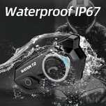 Sistem de comunicare Intercom moto Wayxin T2, Bluetooth full-duplex 30
