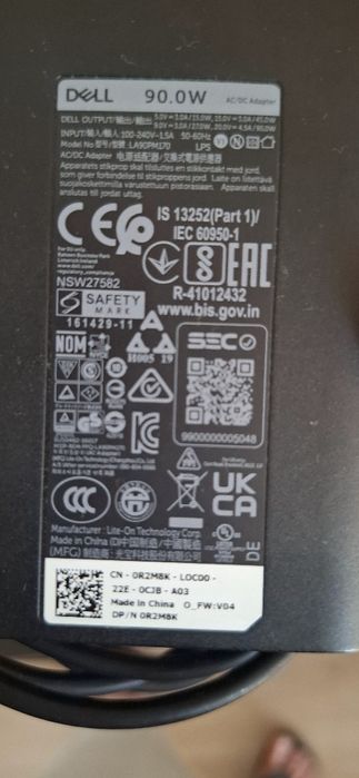 Incarcator Type USB-C Dell 65 W si 90 de W