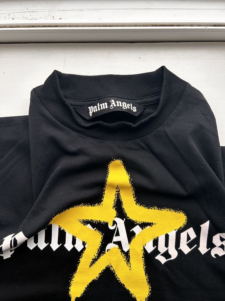 Tricou palm angels yellow star