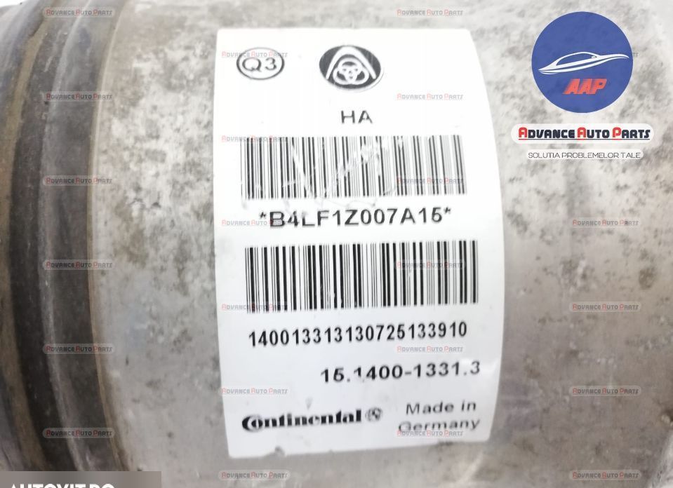 Perna aer stanga spate cod B4LF1Z007A15 - originala Mercedes-Benz  S-C