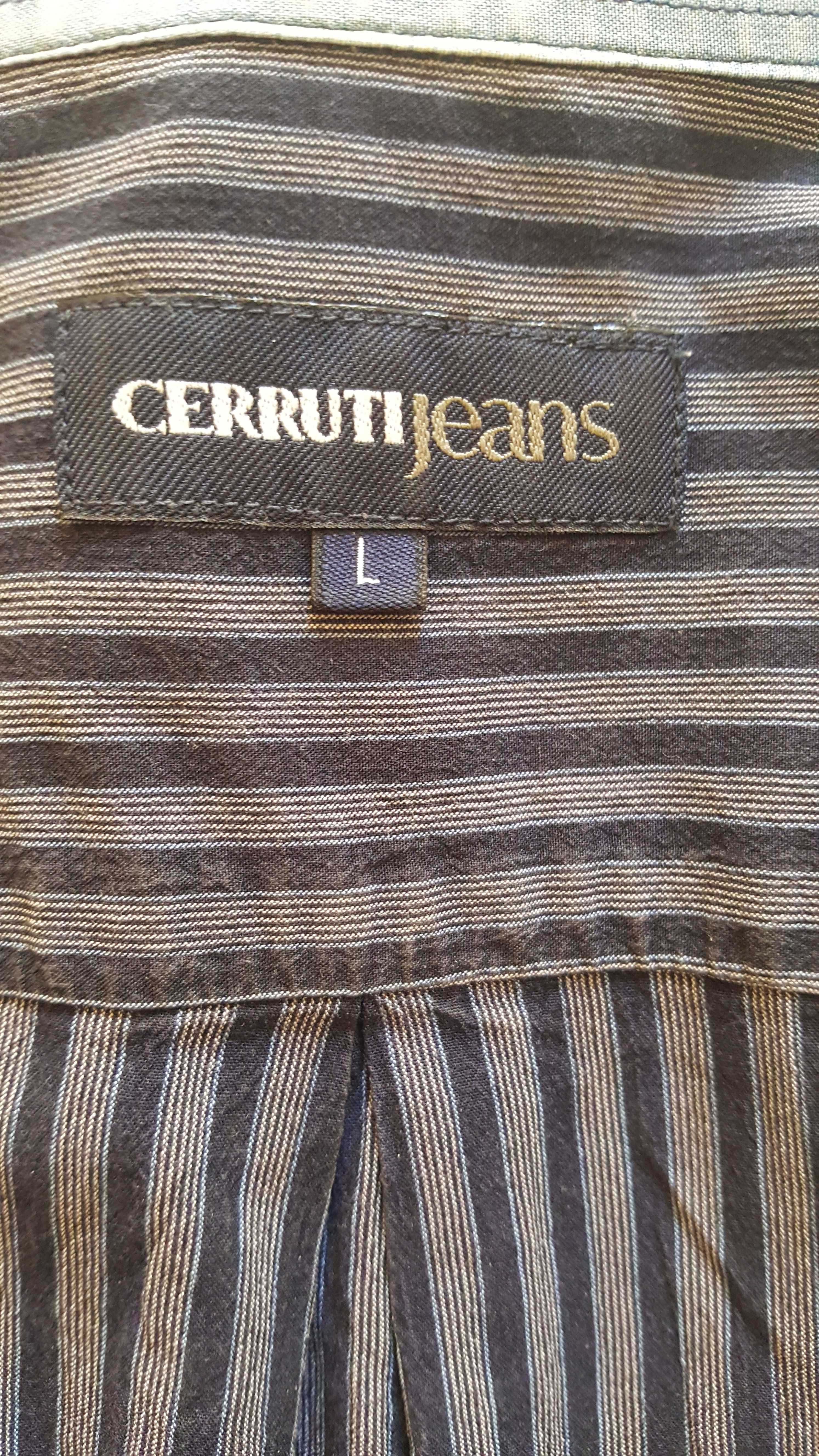 Оригинална мъжка риза Cerruti Jeans, размер L