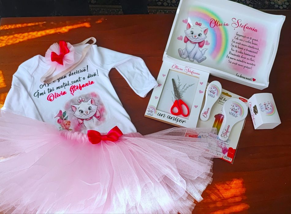 Set Aniversar 1An Tricouri Personalizate Mamă Fiică Tată Fiu 1 anișor