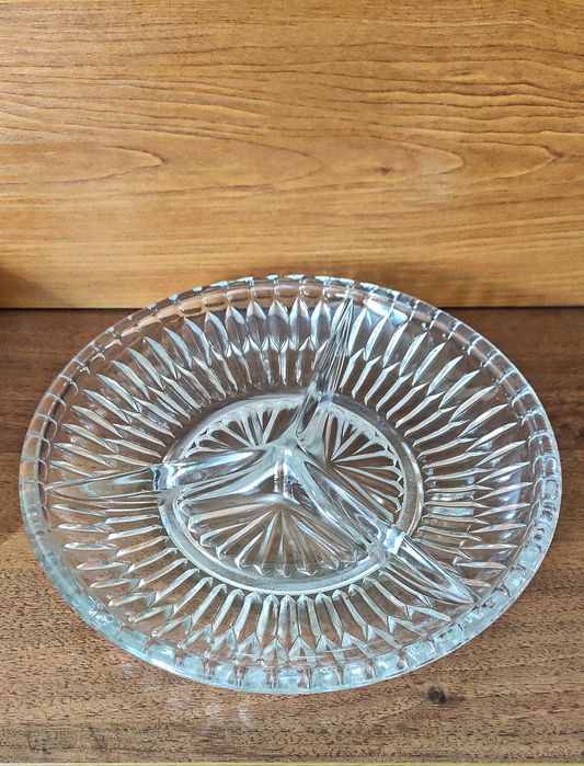 Масивно плато за ордьоври сливенски оловен кристал