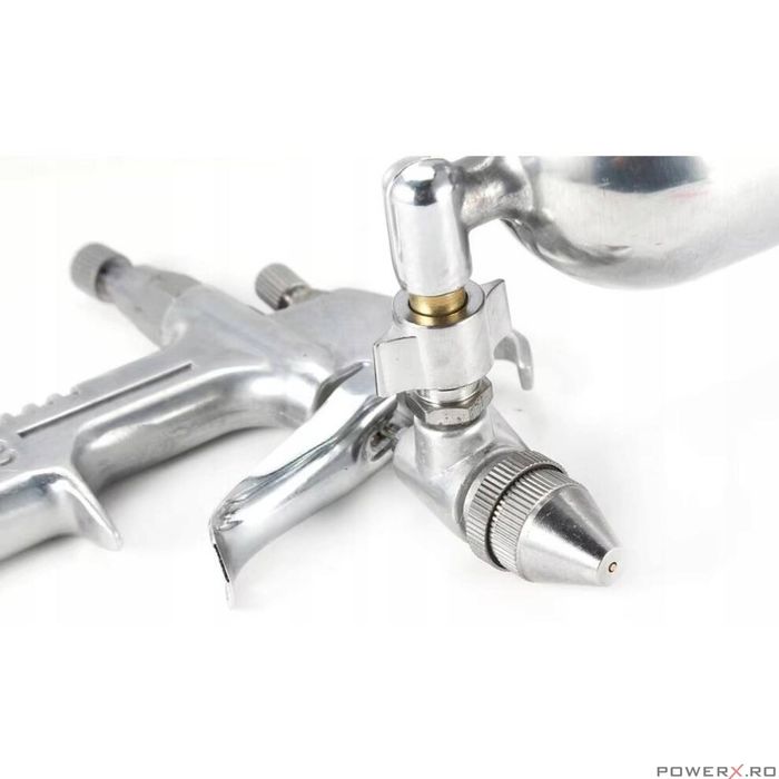 Pistol de vopsit pentru finisare si retus, 0.5 mm, 200 ml, Verke