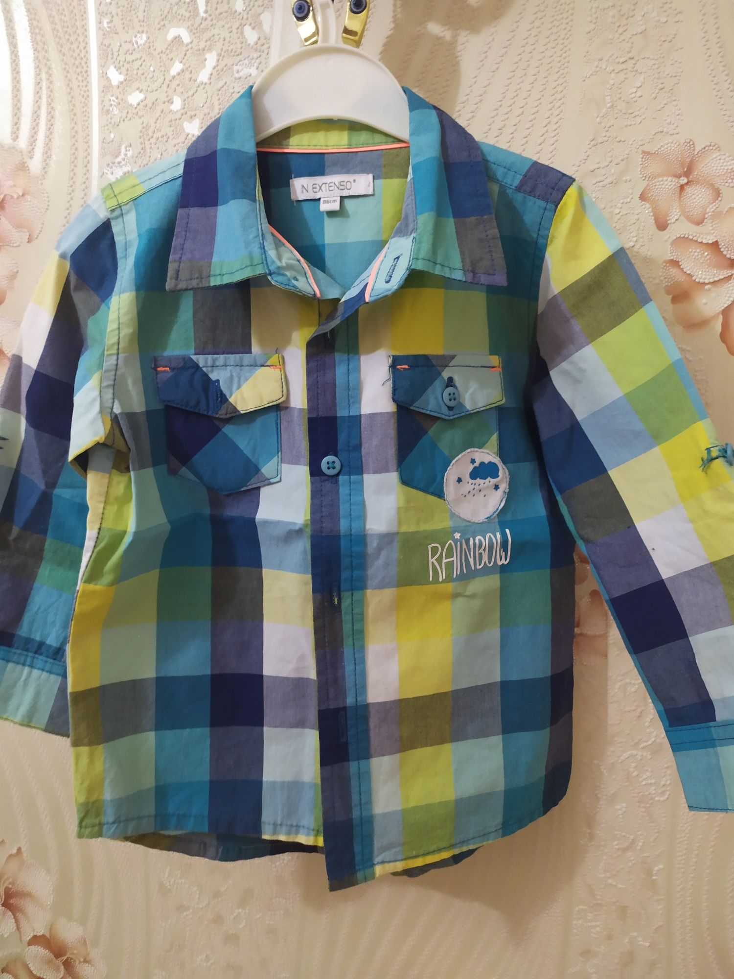 Продается детская стильная рубашка на мальчика 2-х лет