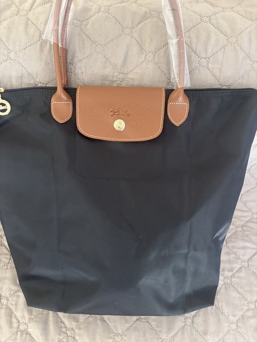 Две черни чанти Lacoste i Longchamp