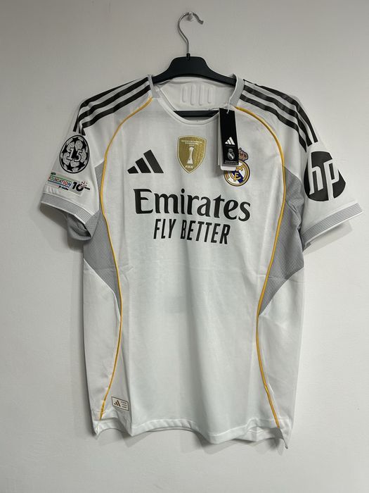 Tricou Mbappe Real Madrid 2025/26 Player Version Ucl PATCH