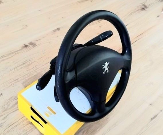 Мултифункционален волан с аербег airbag и лентов кабел + лост за мигач