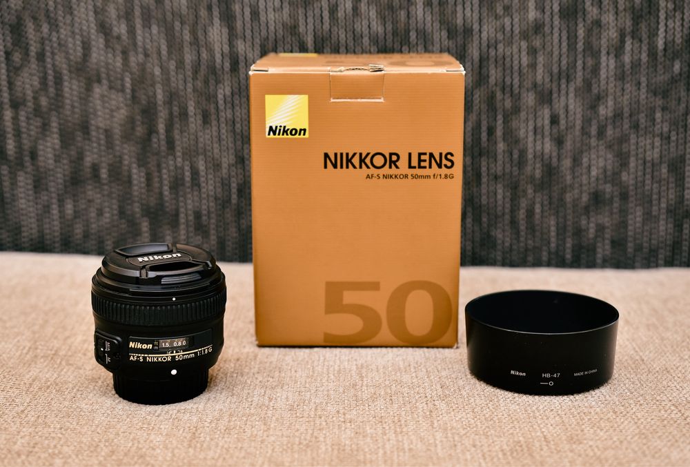 Обектив Nikkor 50mm f/1.8G