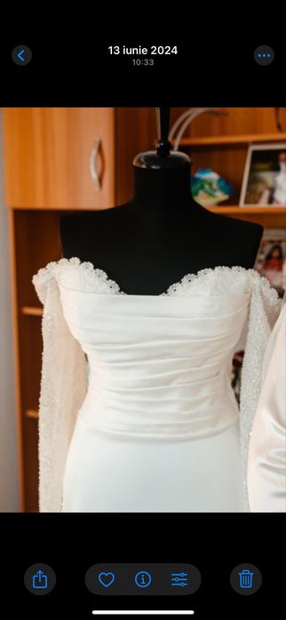 Vând rochie de mireasă