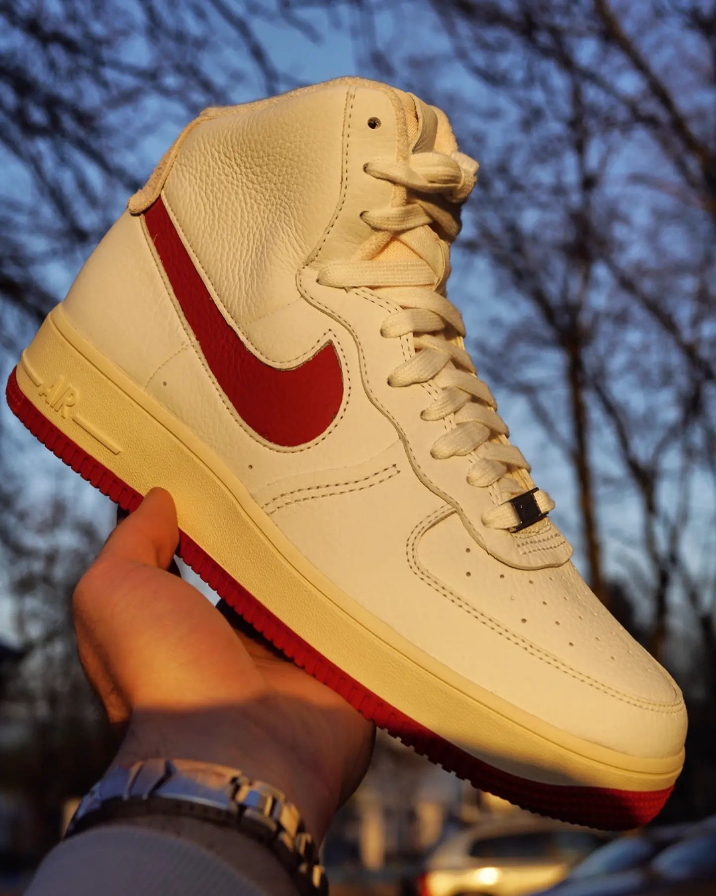 Nike Air Force 1 High 42,5 44 alb