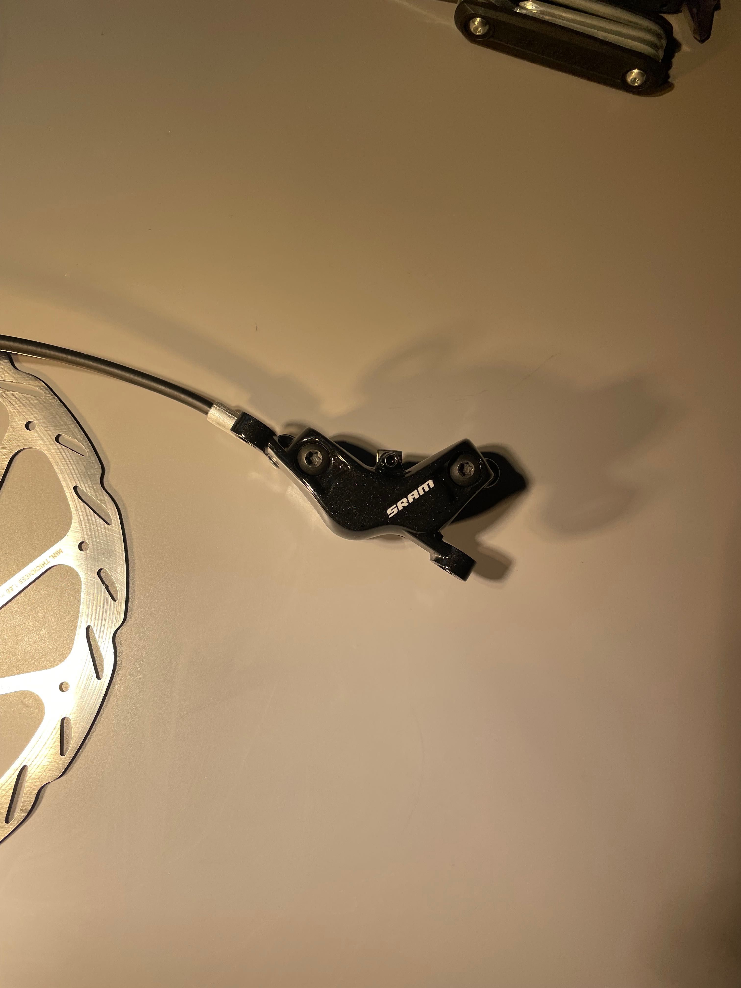 Frâne SRAM Guide T + Disc 200mm + Plăcuțe Noi