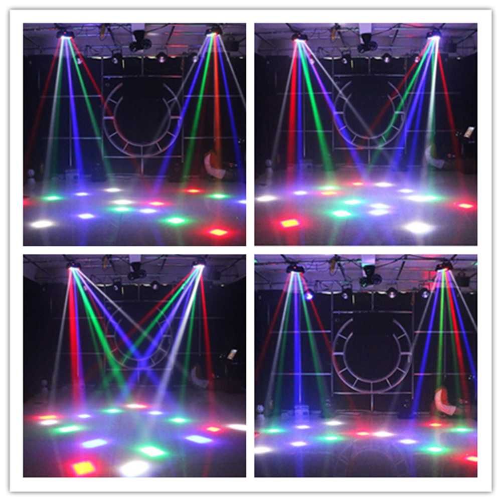 Moving Head Spider 8x6W RGBW DMX512 Party DJ Light Disco