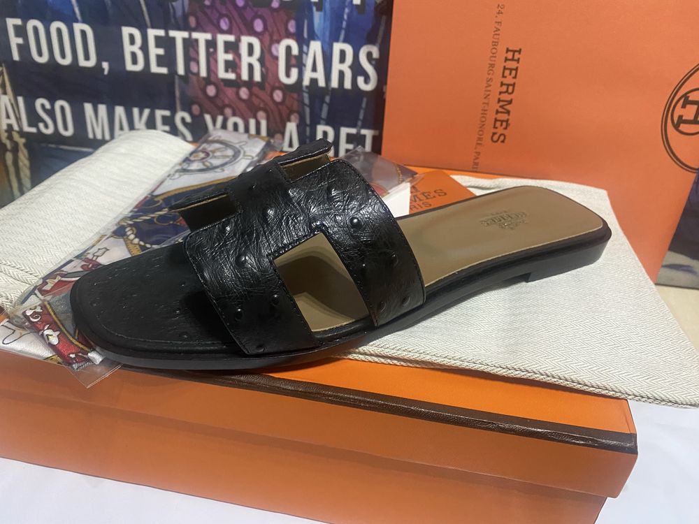 Papuci Hermes Premium full Box