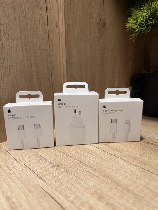 Incarcator iPhone Apple Type-C cu cablu originale