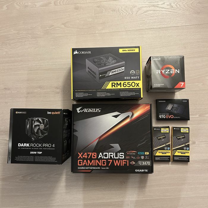 Gaming PC cu Ryzen 3800X / 32GB RAM / GTX-1060