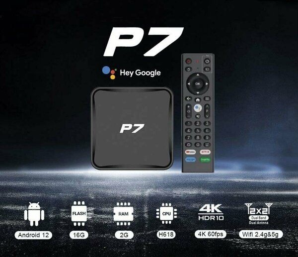 Смарт тв бокс P7 Android 12