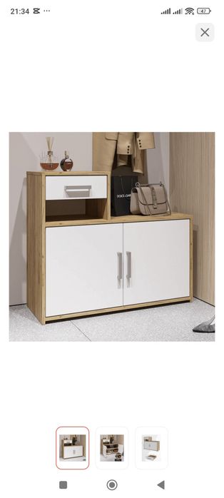 Продам новую полку для обуви. Обувница Ricco 88x35x76 см, ЛДСП