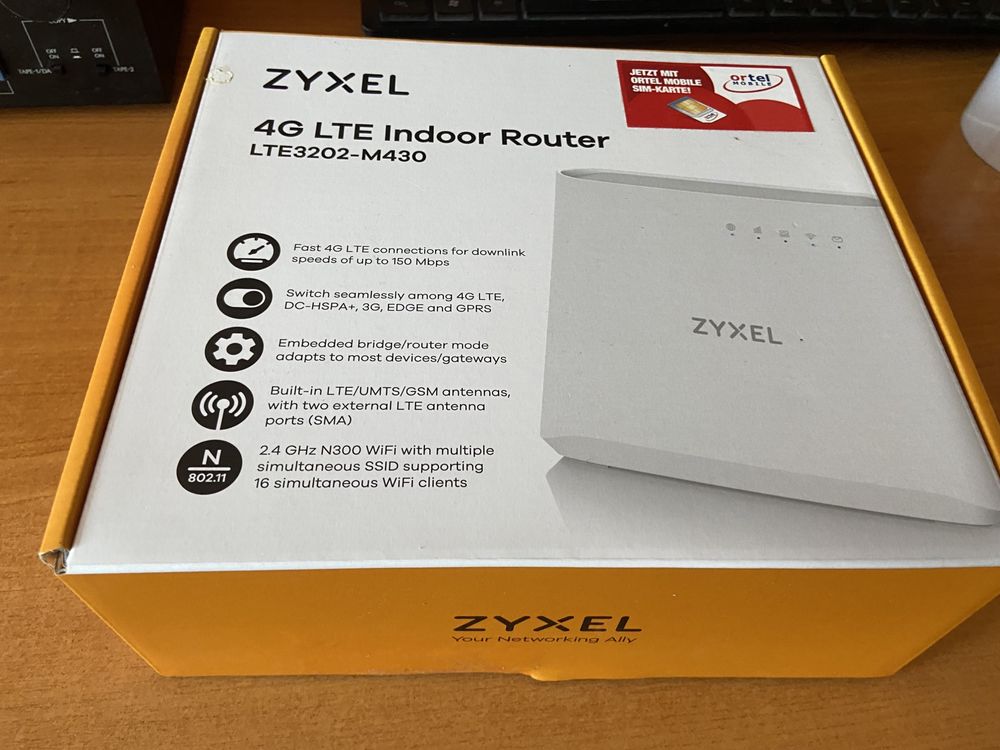 Router Zyxel 4G LTE