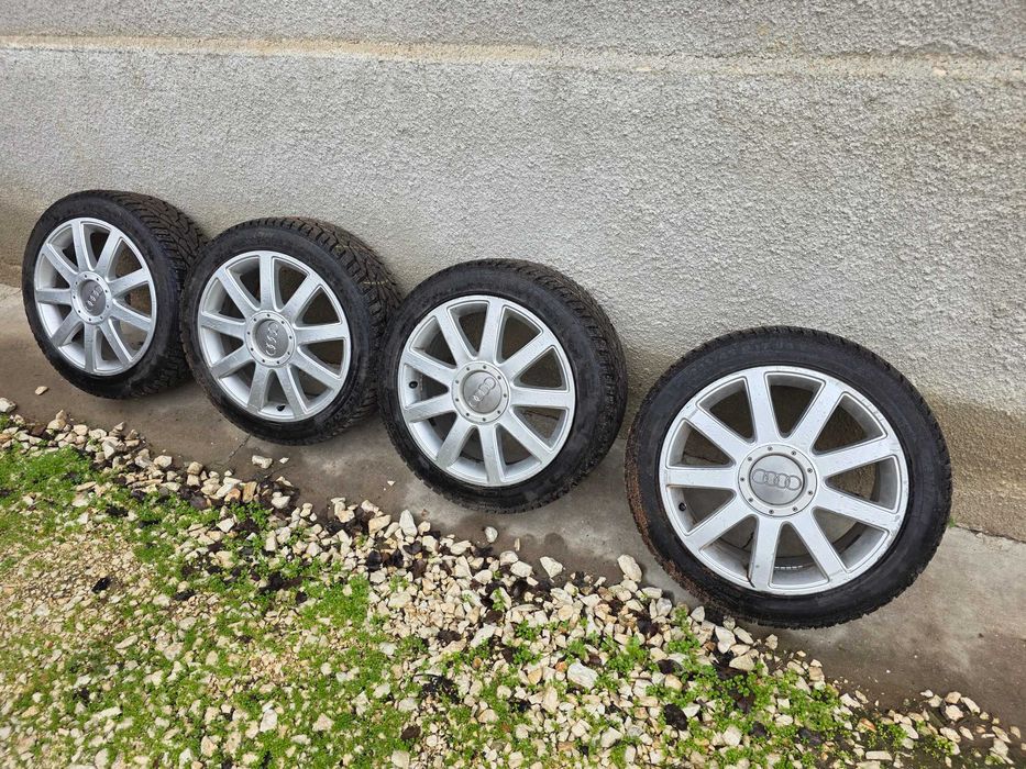 Джанти със зимни гуми 5х112 17