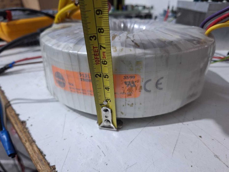 transformator toroidal 2 x 22v, 30A, 1300VA