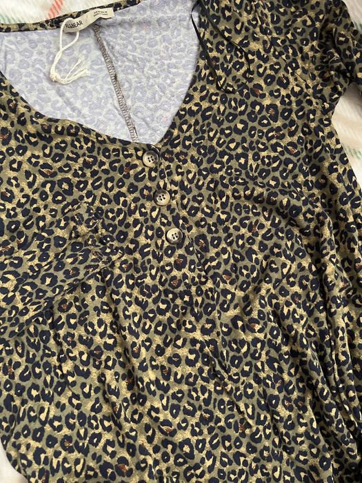 Animal print .Rochie noua