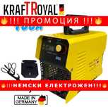 НЕМСКИ Инверторен Електрожен 400А KRAFTROYAL с дислей + ЛЕД ФЕНЕР