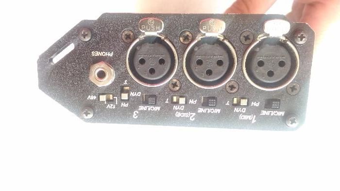 Sound Devices 302 Portable Audio 3 Channel Field Mixer