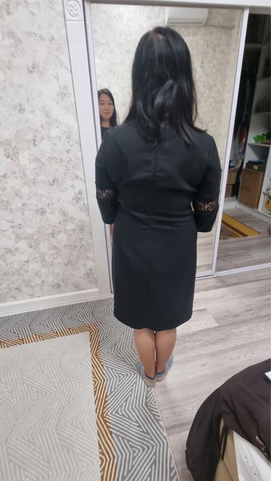 Платье черные 50 размер