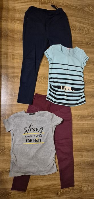 Pantalon si tricou LC Waikiki 2 seturi haine gravida pret 100 RON