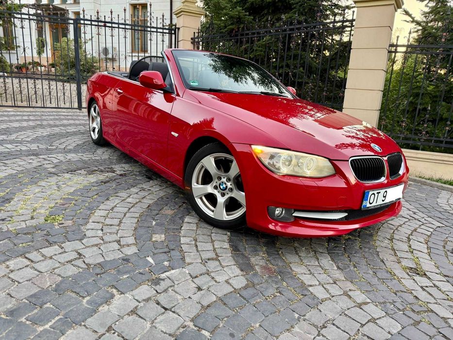 Bmw 320 Cabrio - CULOARE RAR PT RO - 184CP - Rosu MTL - Inmatr. AZI