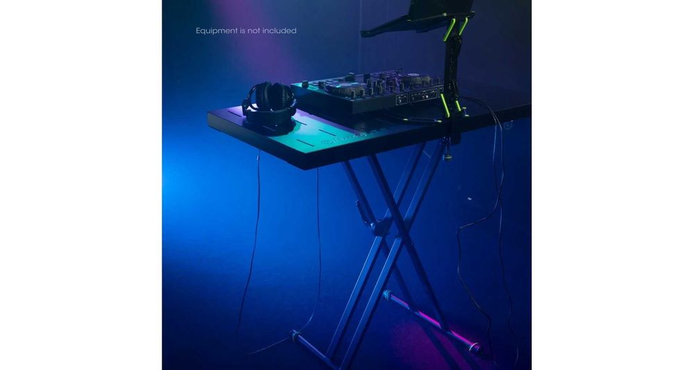 Masă DJ Gravity – SET complet – stativ, placă și husă de transport.