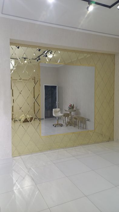 Zerkala rombik kolyonniy oynalar