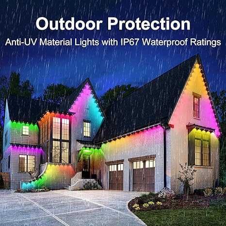 Banda Led Neon RGBIC 15m30m profesionala de exterior 30 LED