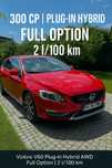 Volvo V60 Plug-in Hybrid AWD | Full Option | 300 CP | 2 l/100 km