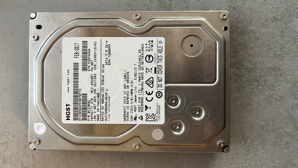 HDD 2000 gb , 2 TB de 3,5” calculator sau DVR .