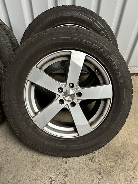 Set 4 roți Dezent ( jante+anvelope 235/65 R17 ) 5x108 Et.48