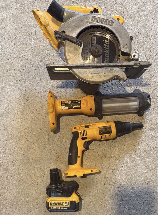 Scule dewalt 18 v